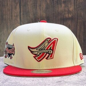 Los Angeles Angels New Era 9Fifty Wide Brim “Anaheim” Side Patch SnapBack Cap